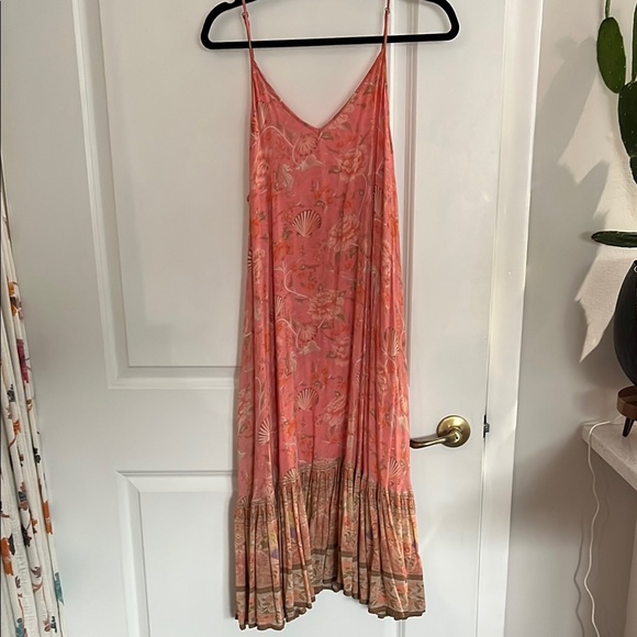 SPELL & The Gypsy Collective, Seashell Strappy MIDI Dress Small - Picture 3 of 3